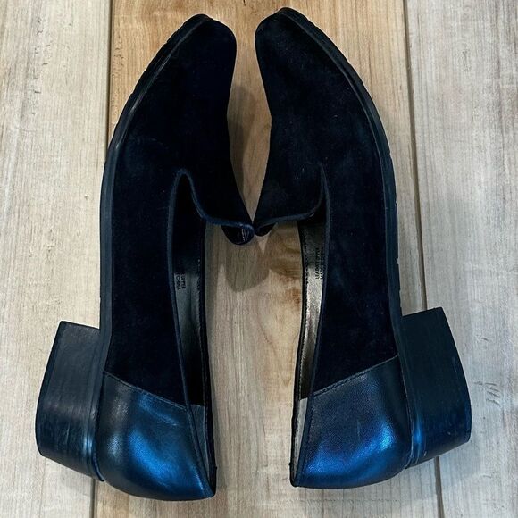 Tahari Luna Women’s Black Suede Loafer Low Heel Size 7 - Picture 7 of 14